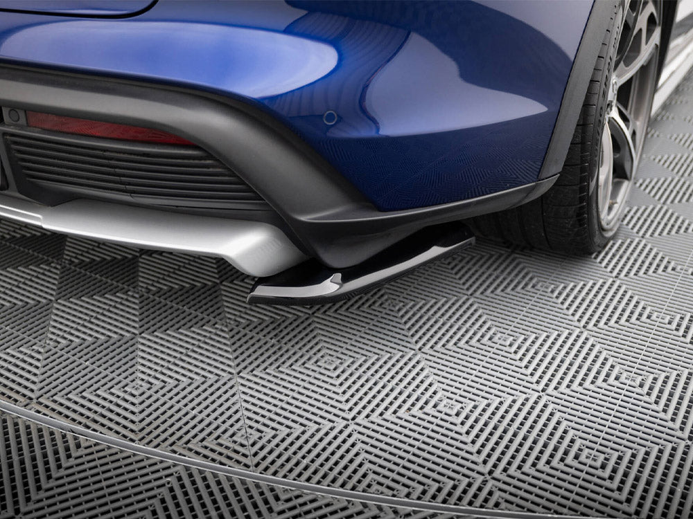 Maxton Design Rear Side Splitters — Taycan Cross Turismo 4S