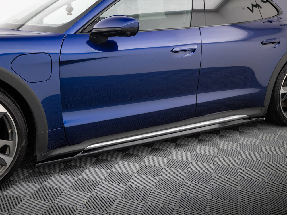 Maxton Design Side Skirts Diffusers — Taycan Cross Turismo 4S
