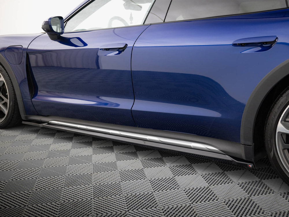 Maxton Design Side Skirts Diffusers — Taycan Cross Turismo 4S