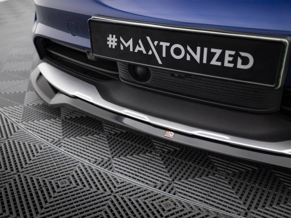 Maxton Design Front Splitter — Taycan Cross Turismo 4S