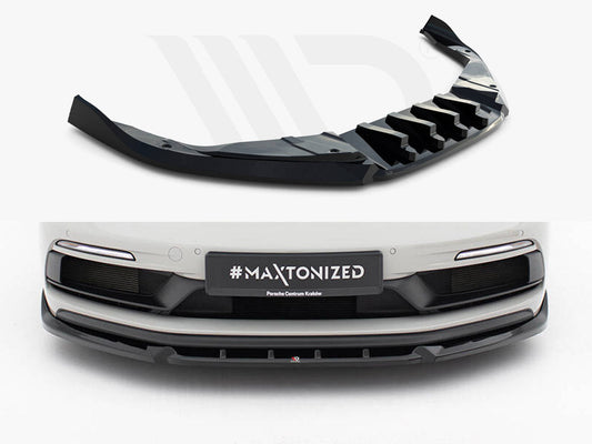 CLEARANCE — Maxton Design Front Splitter V.2 — Porsche 718 Cayman GTS 982c (No Returns)