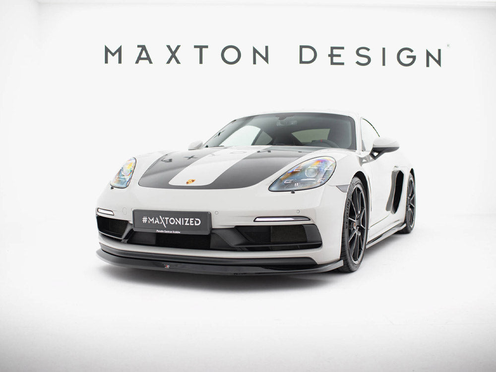 Maxton Design Front Splitter V.1 — 718 Cayman GTS 982C