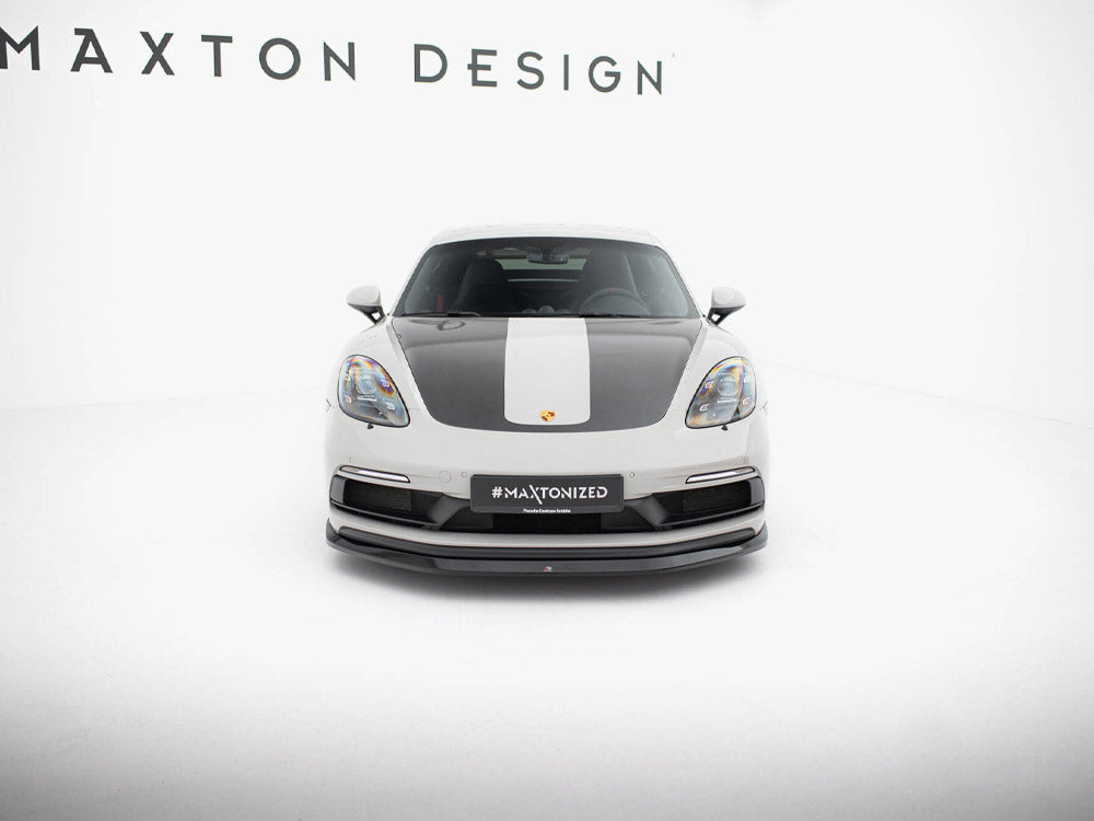 Maxton Design Front Splitter V.1 — 718 Cayman GTS 982C