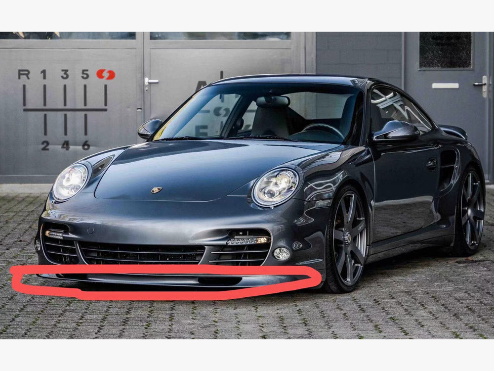 Maxton Design Front Splitter — 911 Turbo 997