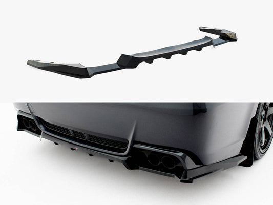 Rear Splitter (Vertical Bars) – Subaru Impreza WRX STI Mk3 Facelift (2011-2014) | Maxton Design