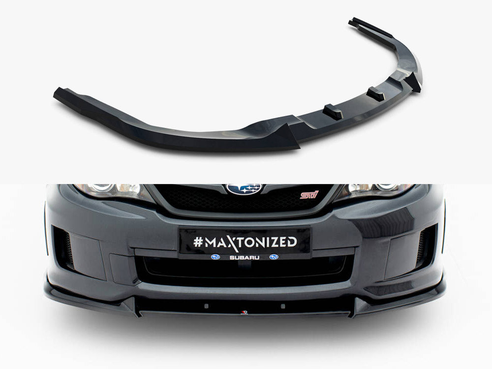 Front Splitter V.2 – Subaru Impreza WRX STI Mk3 Facelift (2011-2014) | Maxton Design