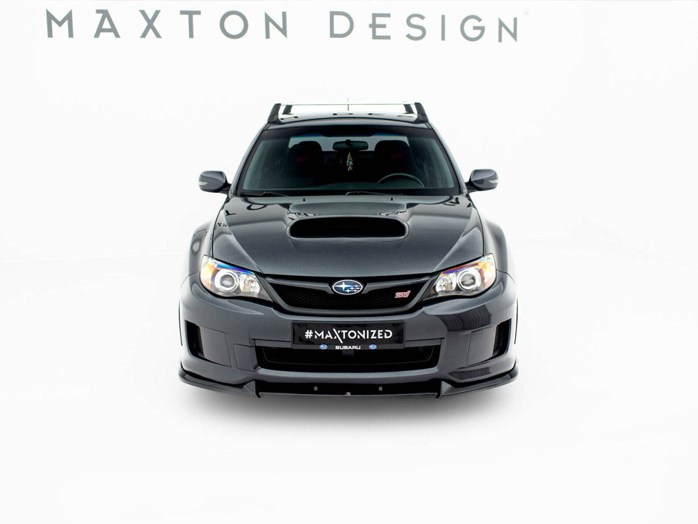 Front Splitter V.2 – Subaru Impreza WRX STI Mk3 Facelift (2011-2014) | Maxton Design