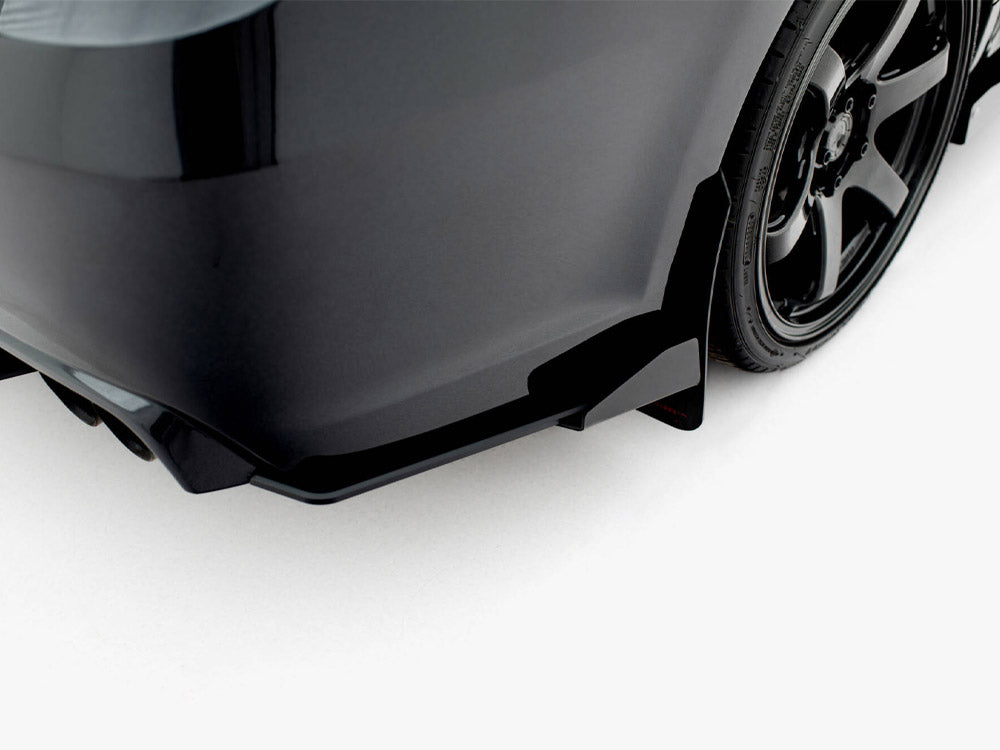 Street PRO Rear Side Splitters + Flaps – Subaru Impreza WRX STI Mk3 Facelift (2011-2014) | Maxton Design