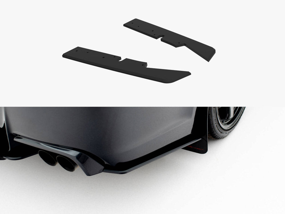 Street PRO Rear Side Splitters – Subaru Impreza WRX STI Mk3 Facelift (2011-2014) | Maxton Design
