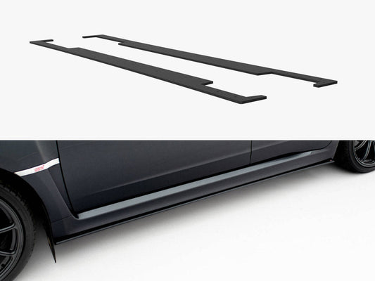 Street PRO Side Skirt Diffusers – Subaru Impreza WRX STI Mk3 Facelift (2011-2014) | Maxton Design