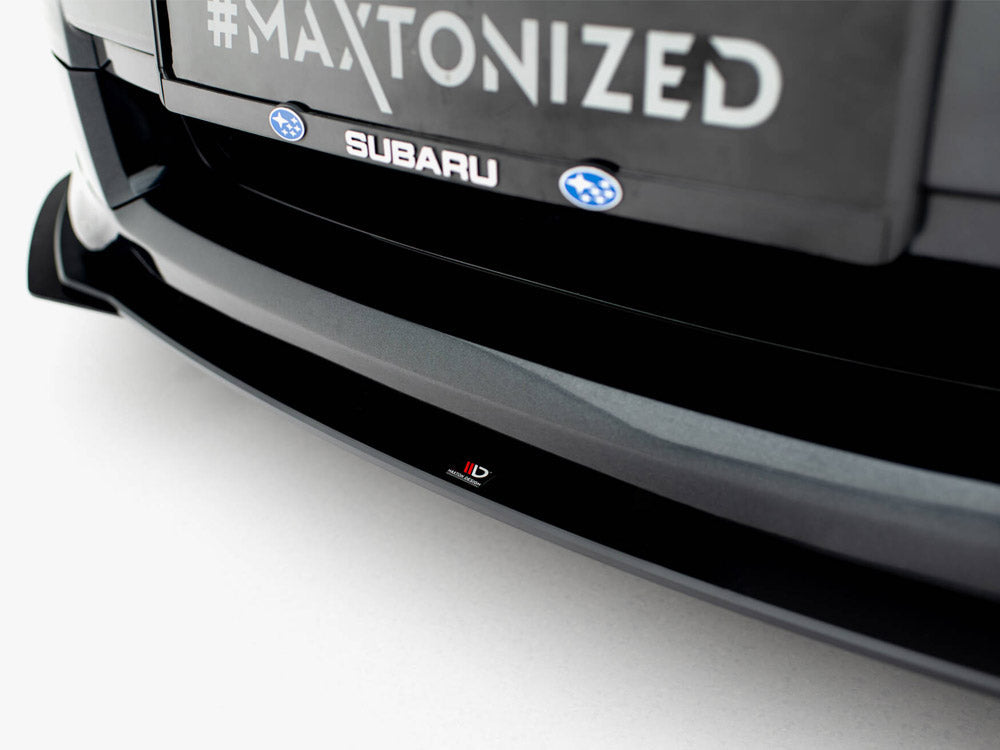 Street PRO Front Splitter + Flaps – Subaru Impreza WRX STI Mk3 Facelift (2011-2014) | Maxton Design
