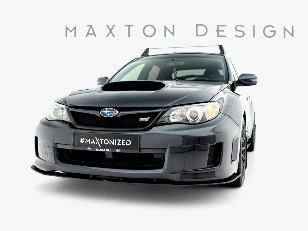 Street PRO Front Splitter – Subaru Impreza WRX STI Mk3 Facelift (2011-2014) | Maxton Design