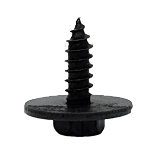 Black & Gold U-Clip Speed Fastener Screw Set - Undertray & Splashguard Kit