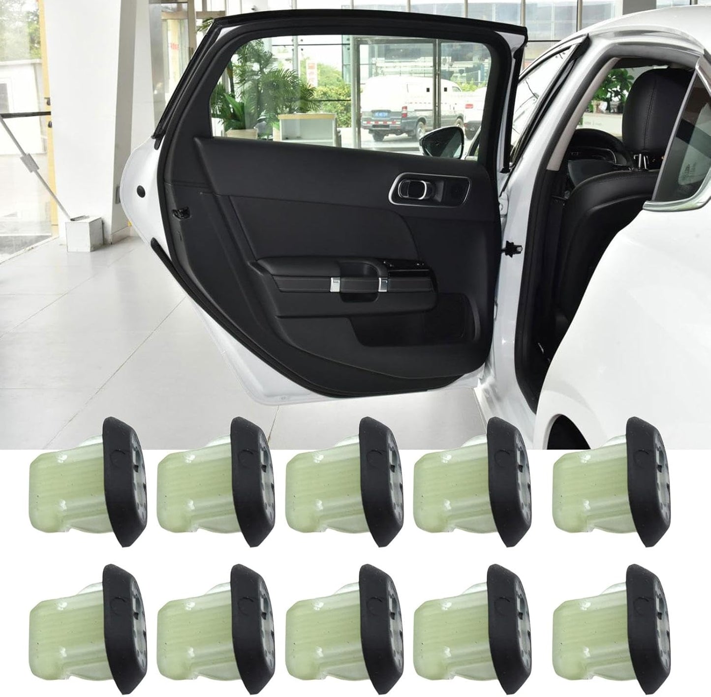 Bodywork Trim Grommet Insert - Panel Fastening Insulated Clip