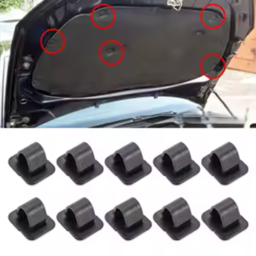 VAG Bonnet & Boot Insulation Retaining Clip - 8E0863727A