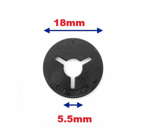 VW Audi SEAT Skoda Tow Eye Cover Clamping Washer 6N0129355