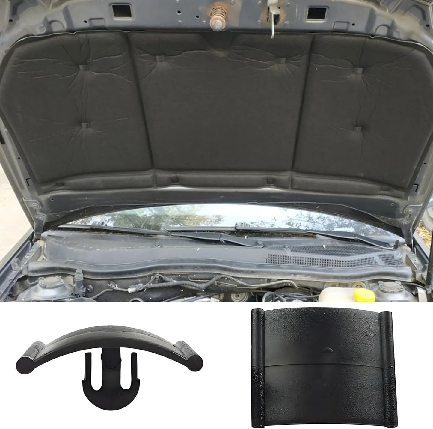 Vauxhall Bonnet Insulation Sound Deadening Pad Clip - 90355604