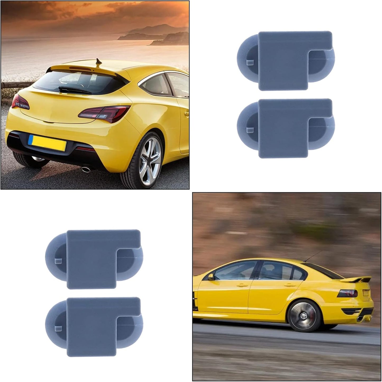 Spring Loaded Trim Panel Moulding Clip - French Vehicle Fastener 8748QT