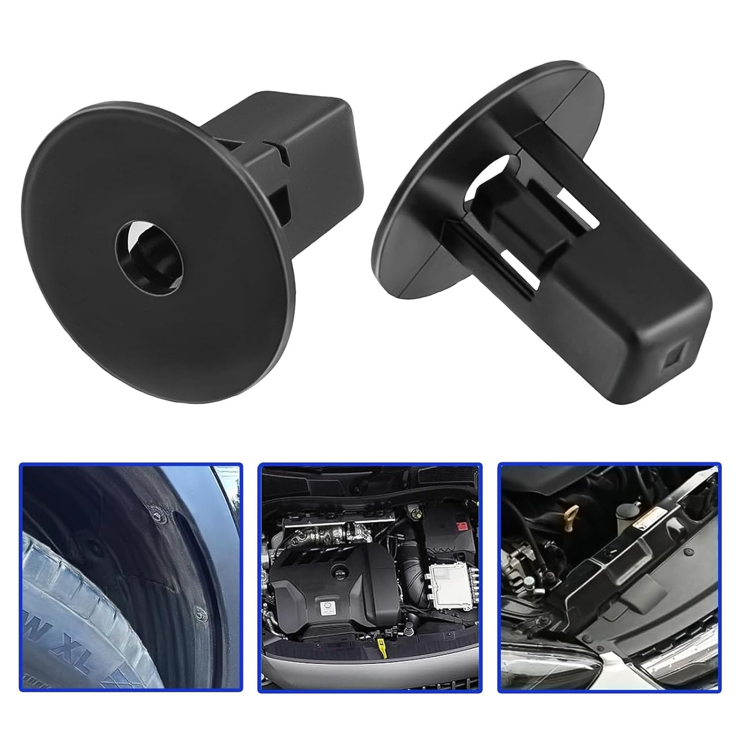 Toyota, Lexus, Peugeot, Citroen & Mitsubishi Screw Grommet - 9mm Trim Fastener 9018906065