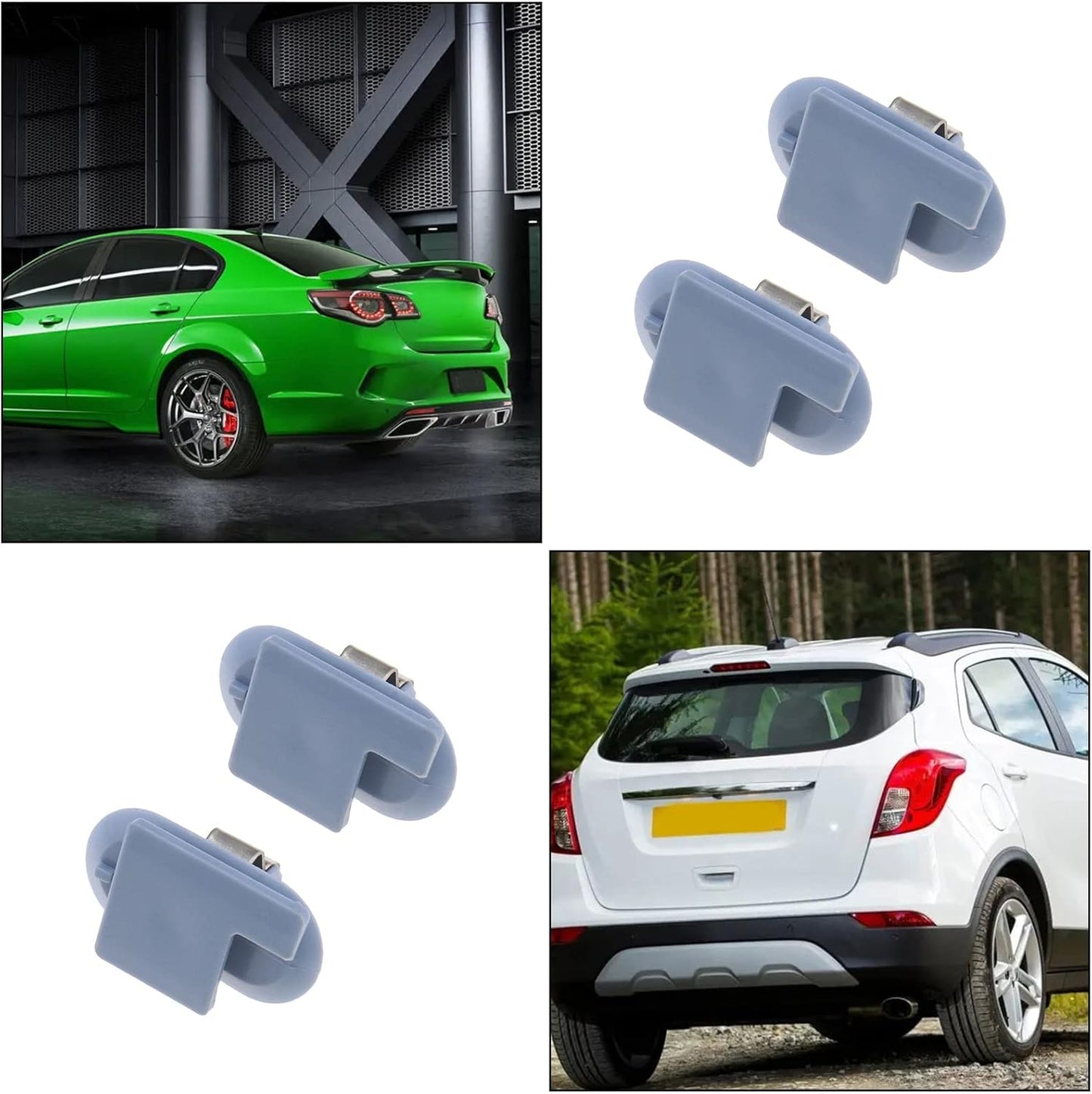 Spring Loaded Trim Panel Moulding Clip - French Vehicle Fastener 8748QT