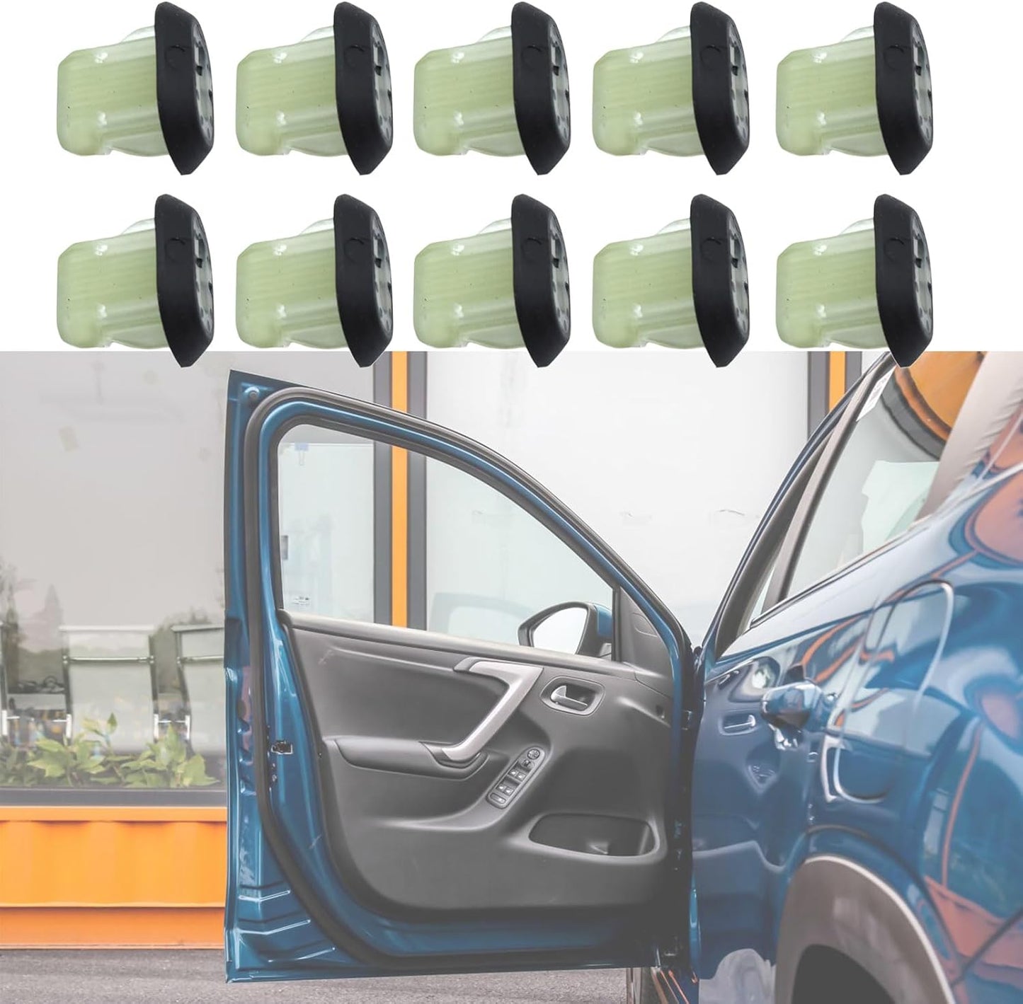 Bodywork Trim Grommet Insert - Panel Fastening Insulated Clip