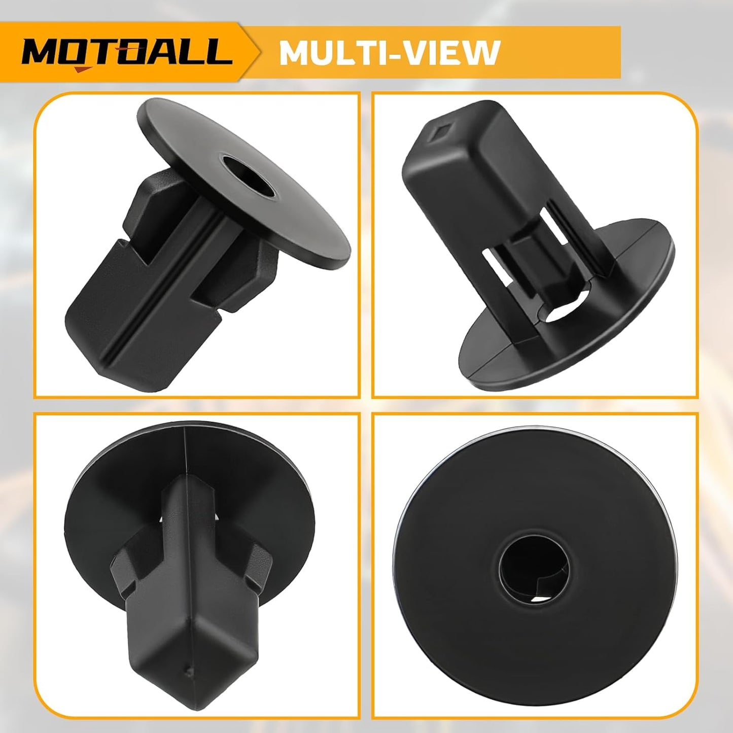 Toyota, Lexus, Peugeot, Citroen & Mitsubishi Screw Grommet - 9mm Trim Fastener 9018906065