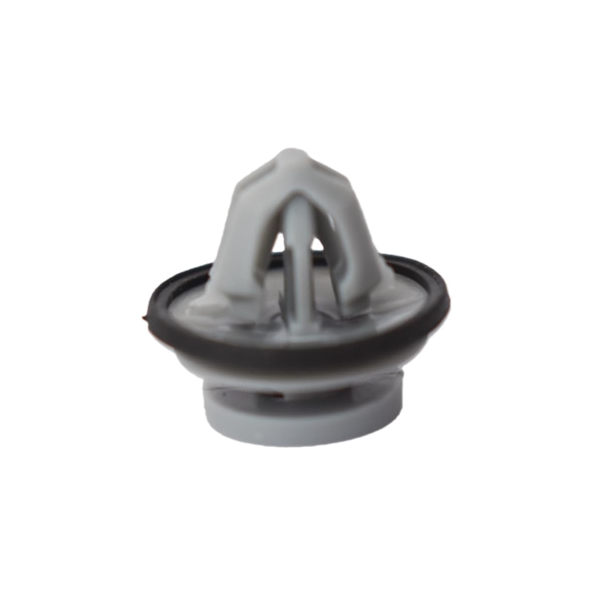 Land Rover Exterior Arch & Door Moulding Clip - Grey Trim Retainer with Rubber Seal LR112137