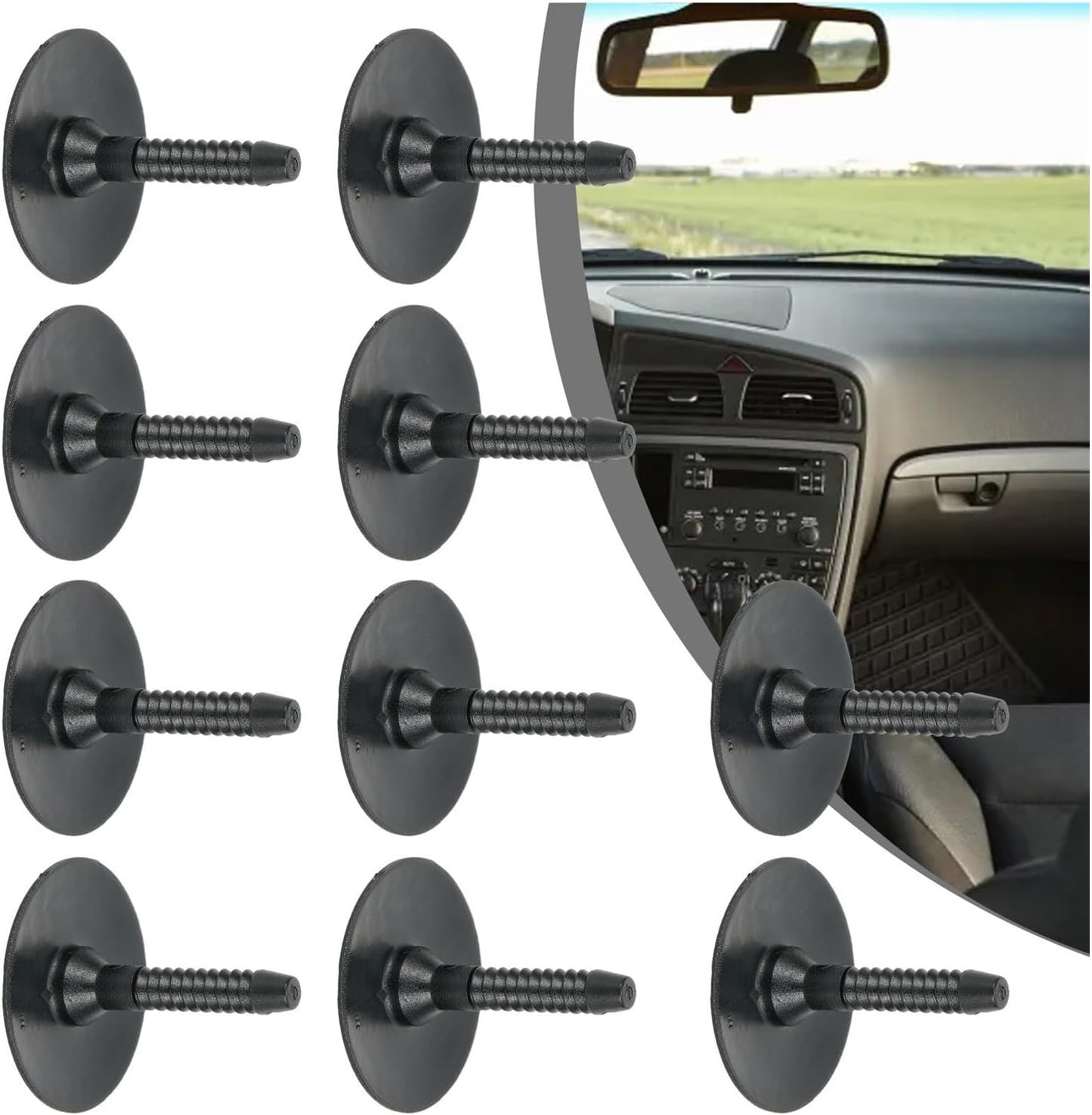 BMW Underbody Shield Screw Pin Clip - Side Skirt & Splash Guard Fastener 07147296886
