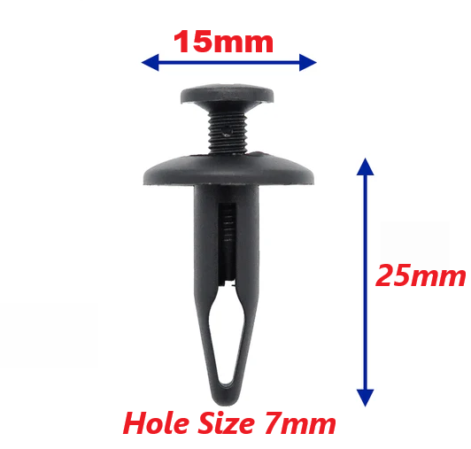 Land Rover Jaguar Ford Screw Fit Plastic Rivet Trim Clip - RYQ500070