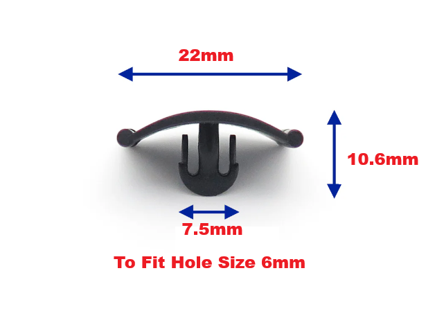 Vauxhall Bonnet Insulation Sound Deadening Pad Clip - 90355604