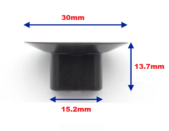 Renault Wheel Arch Lining Splashguard Stud Clip - 7703081056