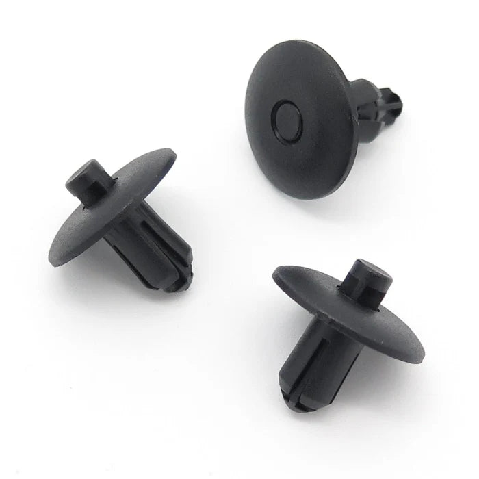 Audi Push Fit Rivet Trim Clip 6mm Black - 4D0807300