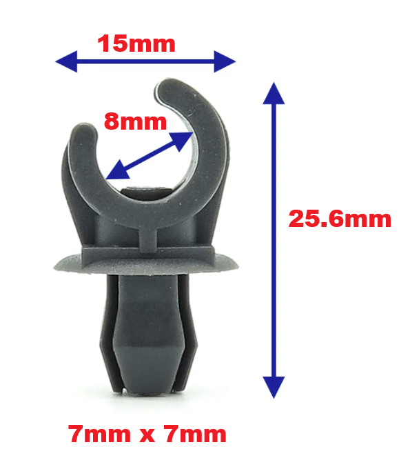 VW Golf Polo Bora Bonnet Stay Rod Holder Clip 6N0823397C