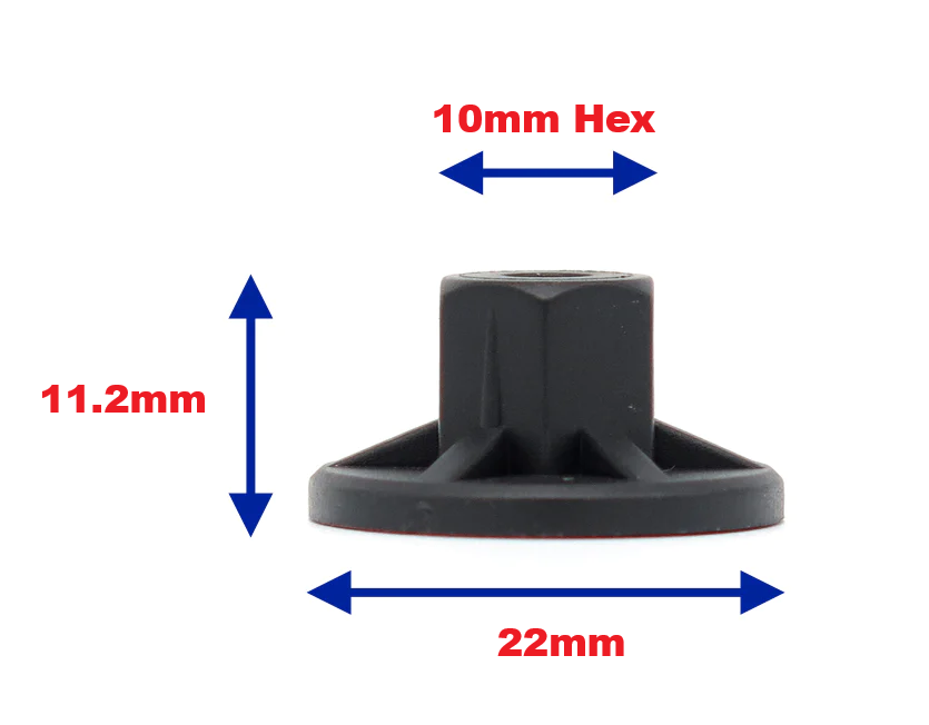 Undertray Arch Liner Fixing Nut for VW Audi SEAT Skoda Porsche N90757901