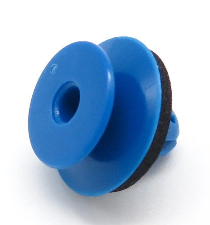 Audi VW Wheel Arch Flare Moulding Clip 8U0853909 - 8mm Blue Insulated Trim Fastener