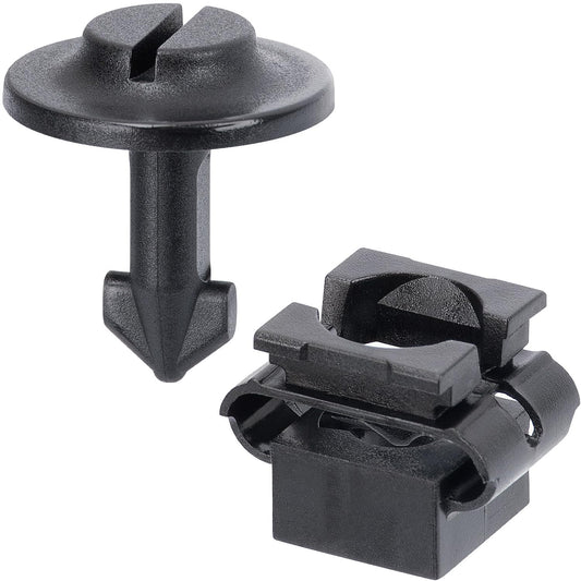 VAG Undertray Splash Guard Twist Pin & Receiver Set - 4A0805121A / 4A0805163