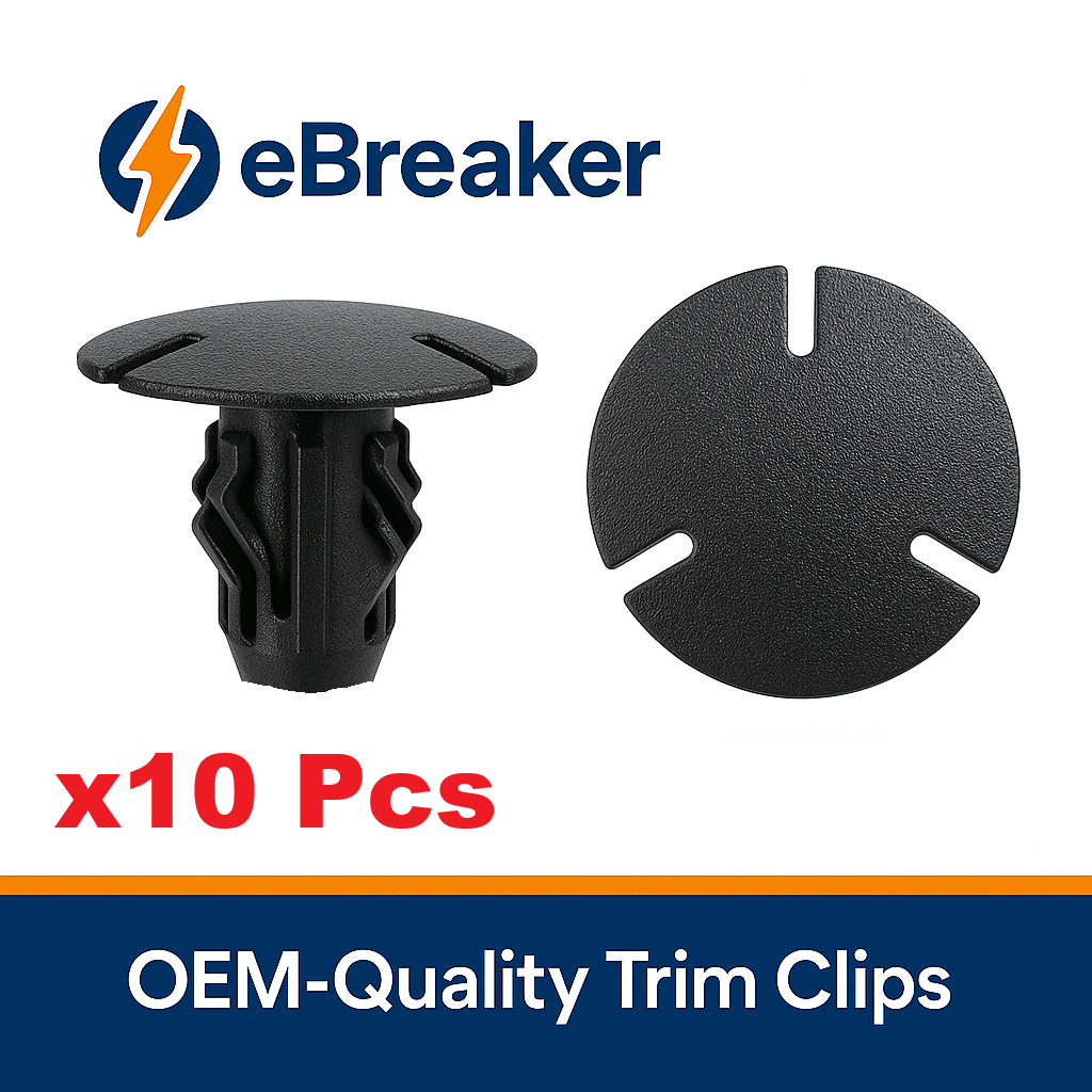 Mercedes Black Trim Panel Retainer Clip - Boot Liner Fastener A0009914795