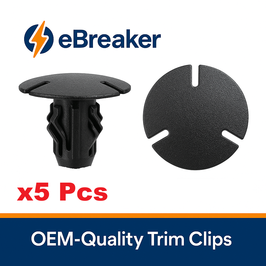 Mercedes Black Trim Panel Retainer Clip - Boot Liner Fastener A0009914795