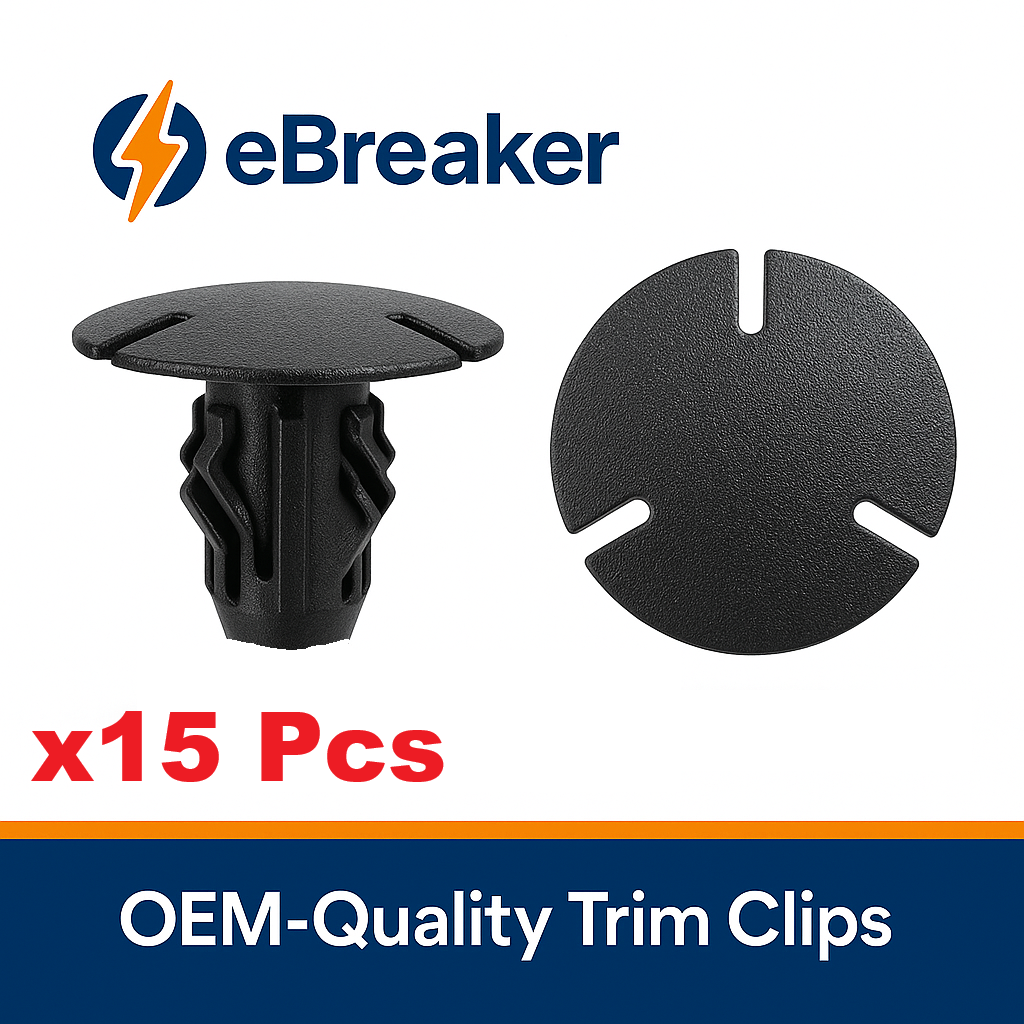 Mercedes Black Trim Panel Retainer Clip - Boot Liner Fastener A0009914795