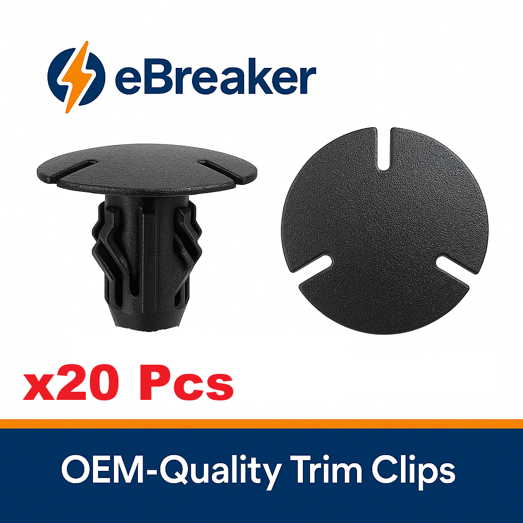 Mercedes Black Trim Panel Retainer Clip - Boot Liner Fastener A0009914795