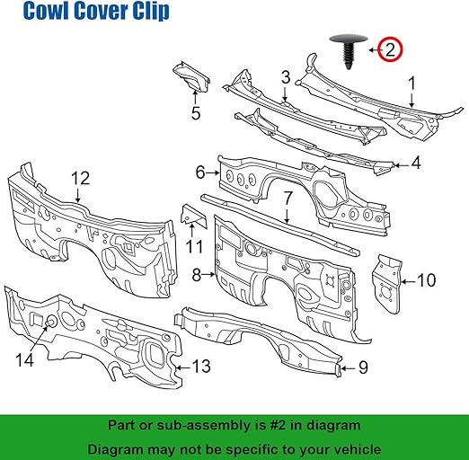 Ford Citroen Peugeot Vauxhall 7mm Fir Tree Trim Clips 6800422