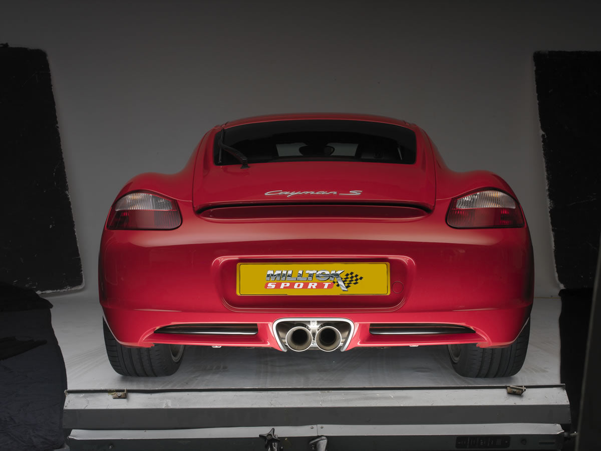 Milltek Sport - Porsche Cayman S 3.4 987 / Boxster S 3.2 987 Gen 1 Cat Back Exhaust