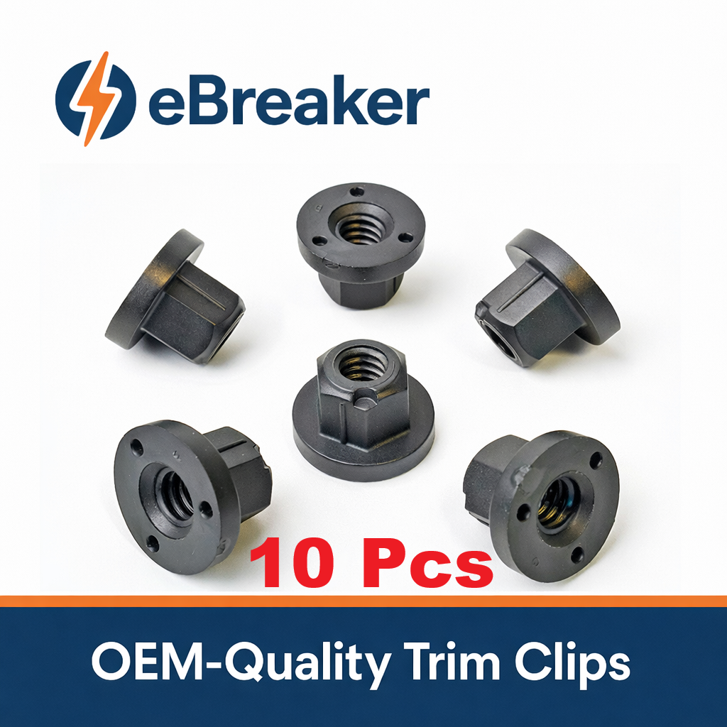 VAG 10mm Plastic Collar Nut - Bumper, Undertray & Splashguard Fastener N91018901