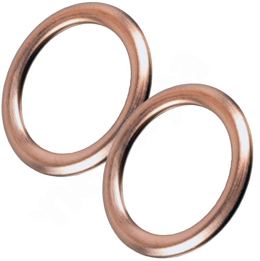 16mm Copper Oil Sump Plug Crush Washers – Renault Peugeot Citroën Nissan Dacia & More
