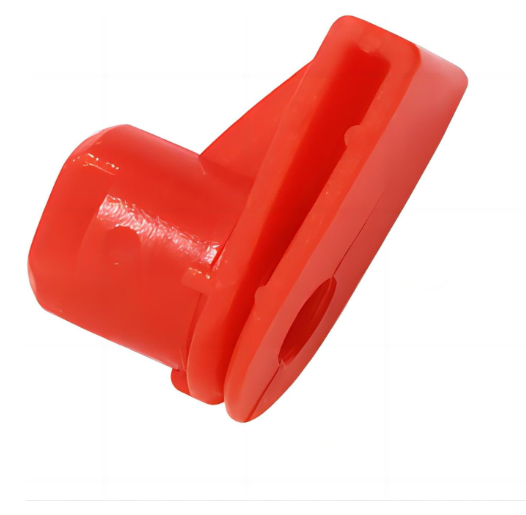 Red Angled Trim Panel Grommet - Multi Brand Bumper & Wheel Arch Fastener