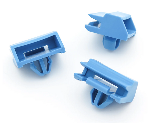 BMW Side Skirt Sill Trim Retainer Clip - Blue Plastic Mounting Clip