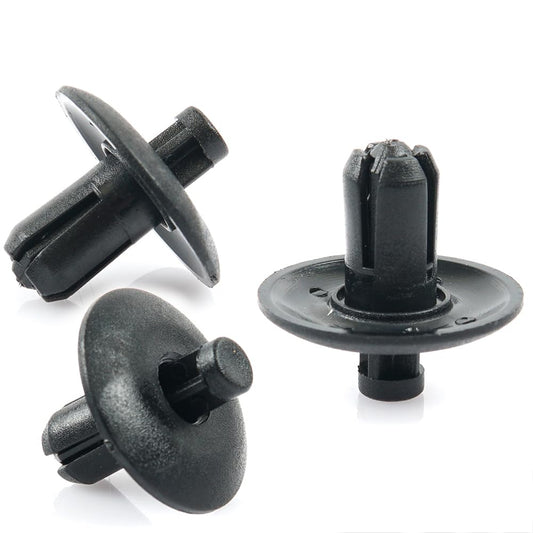 Audi Push Fit Rivet Trim Clip 6mm Black - 4D0807300