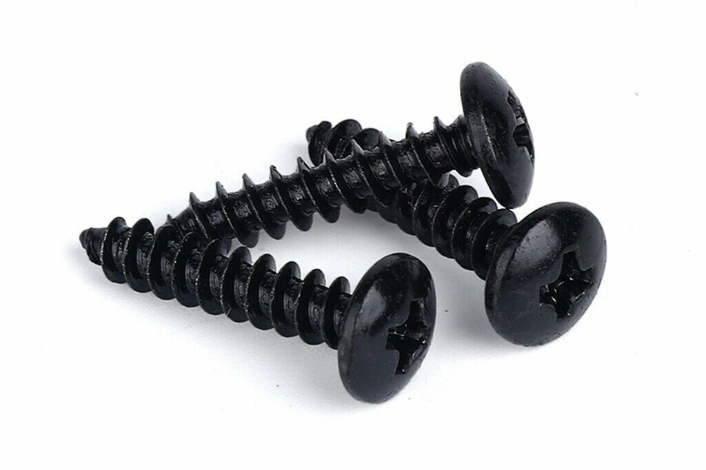 Black & Green U-Clip Speed Fastener Screw Set - Undertray & Splashguard Kit