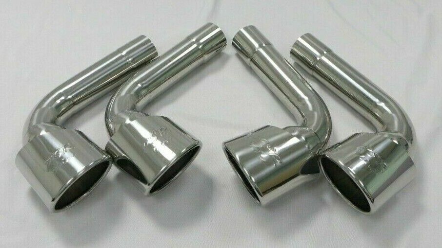 Porsche 996 Exhaust Silencer Delete Tailpipe Tips PSR9Line