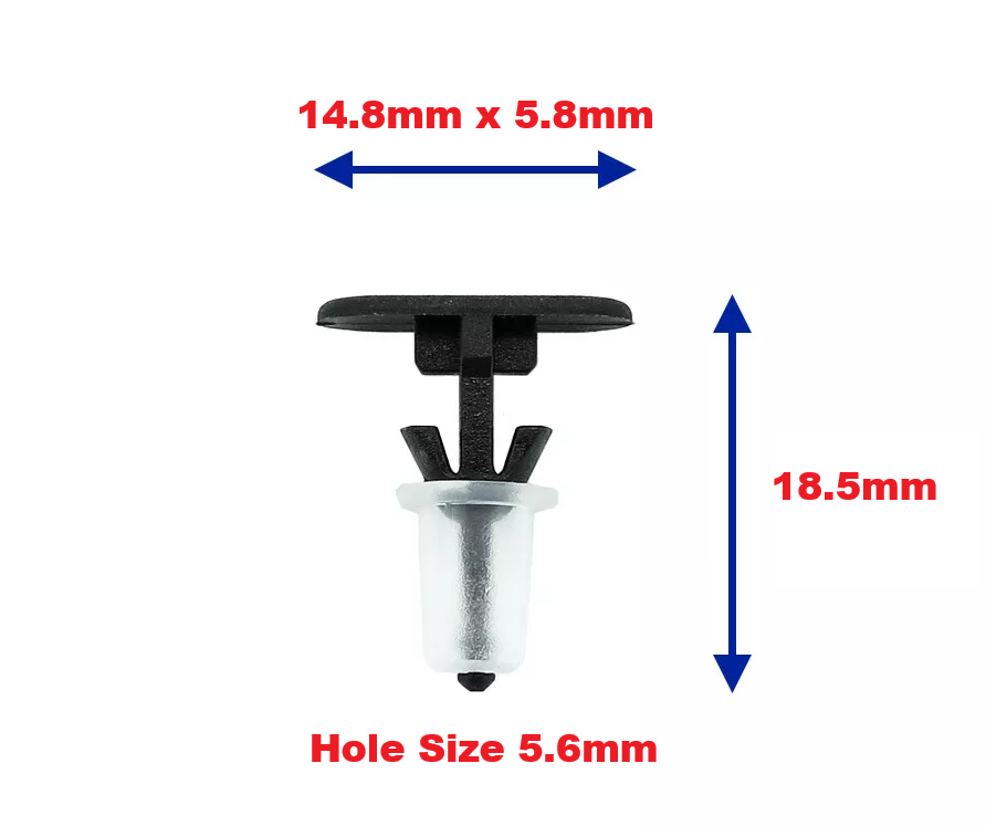 VW Group Weatherstrip & Door Seal Retaining Clip - 1H0837719